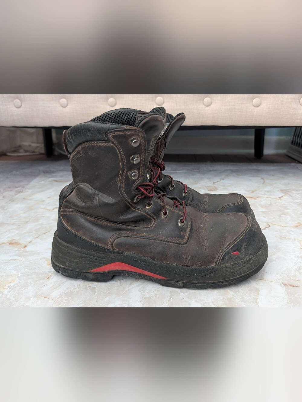 Red Wing King Toe Work Leather Boots Sz 10.5 D - Picture 9 of 15